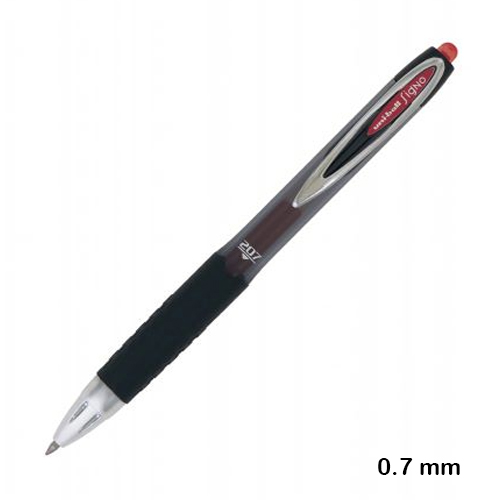 boligrafo gel uni-ball 0'7mm rojo signo