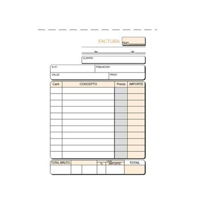 talon. factura 8§plantada quimico 2h.