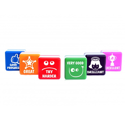 pack 6 sellos 'especial aulas english'