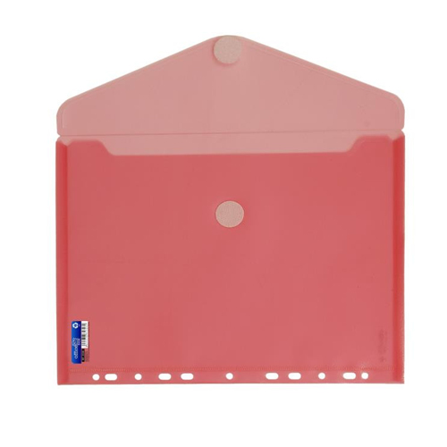 sobre cierre v-lock multitaladro rojo a4