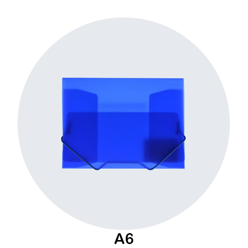 carpeta amb gomes a6 plastic supra