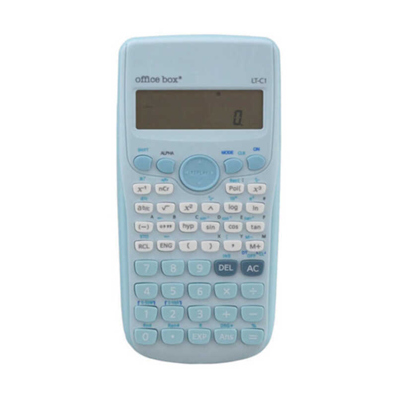 calculadora cintifica azul