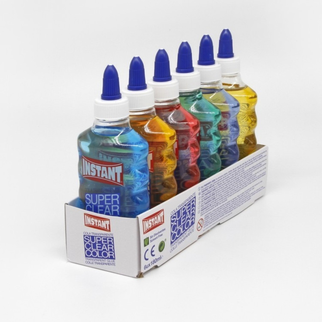 botella cola instant 100gr colores trans