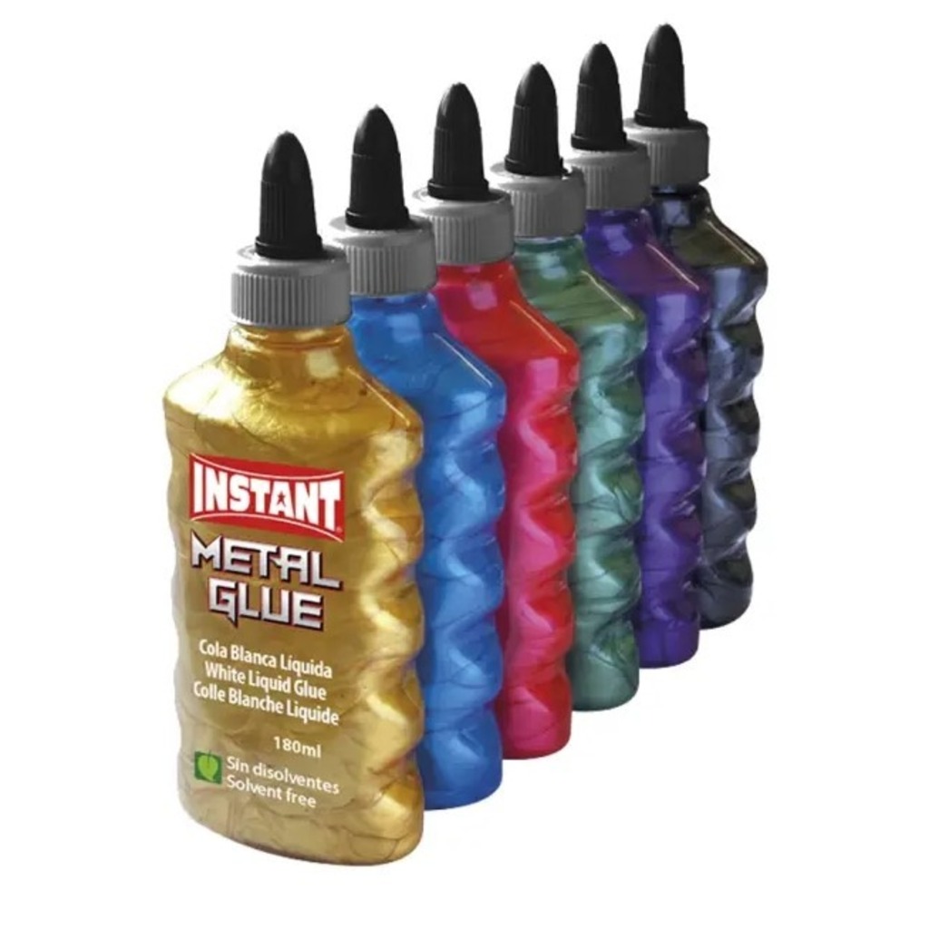 botella cola instant 100gr colores metal