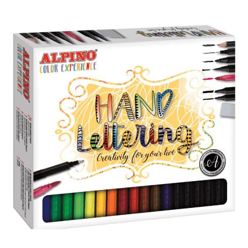 pack aprende lettering alpino