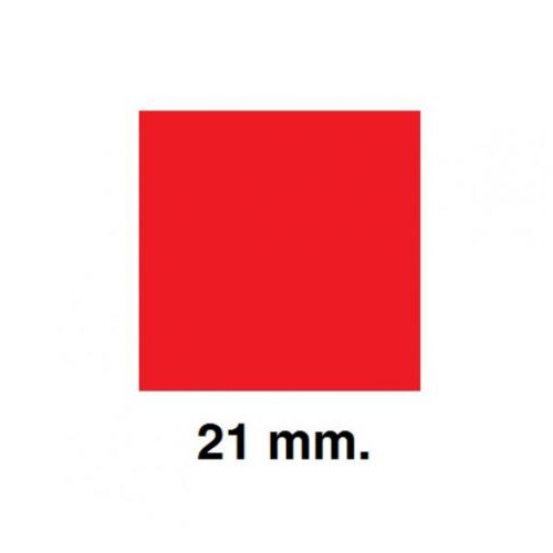 sobre gomets cuadrado grande rojo