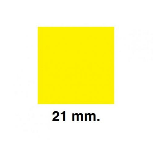 sobre gomets cuadrado grande amarillo