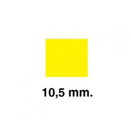 sobre gomets cuadrado pequeno amarillo