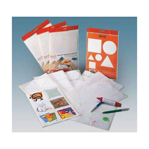 paq. 12h. a4 gomets grandes varios