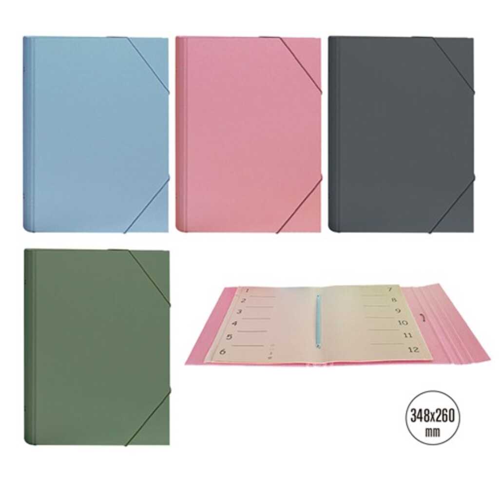 carpeta clasificadora light surtido