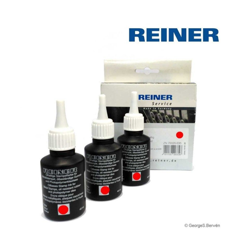 tinta reiner 45ml numerador vermella