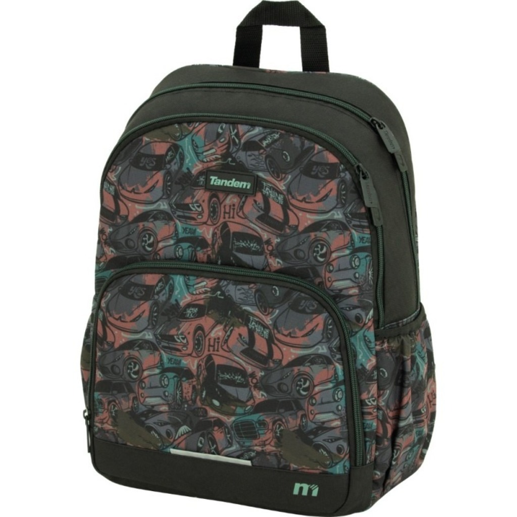 mochila 2 comp. tandem cars