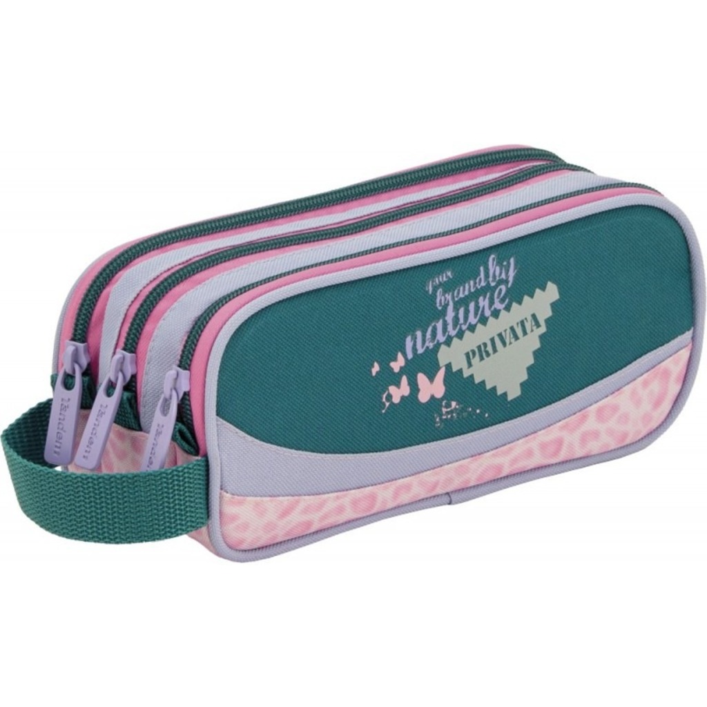 estuche triple privata brand