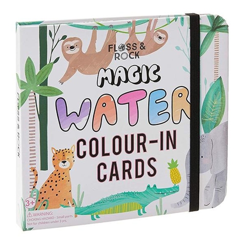 bloc con boligrafo de agua magic jungle