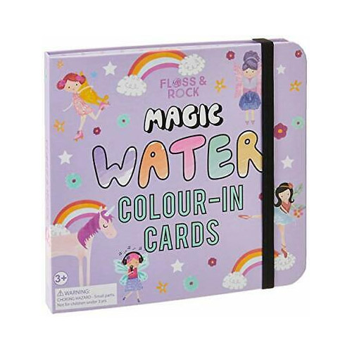 bloc con boligrafo de agua magic unicorn