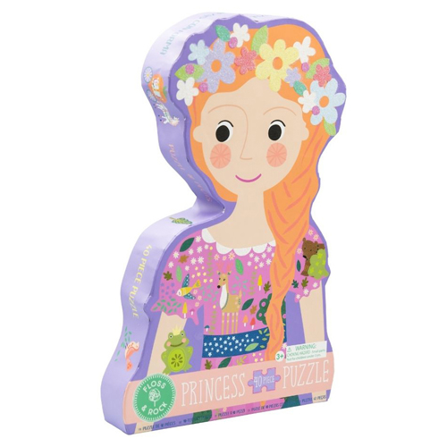puzzle con forma princess 40pc.