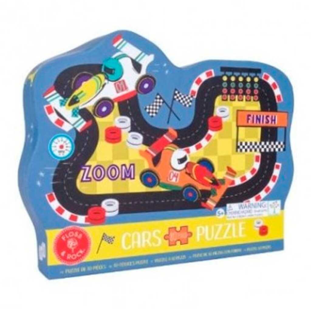 puzzle con forma circuito cars 80 pcs