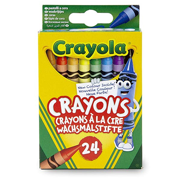 caixa 24 ceres crayola