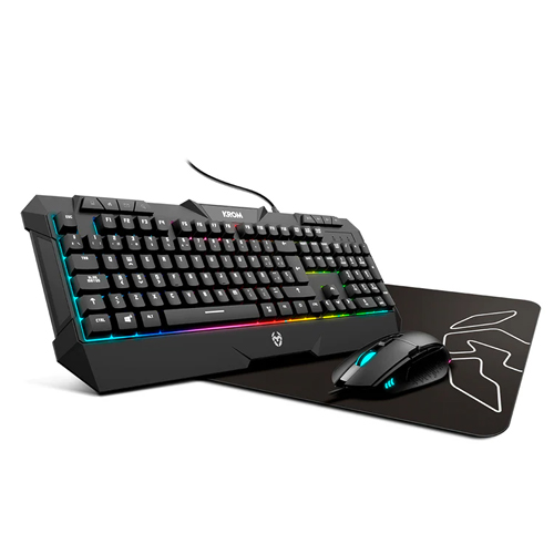pack gaming kunai teclado+raton+alfombr.