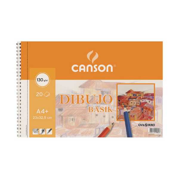 bloc 20h basik a4+ 130gr microper s/recu