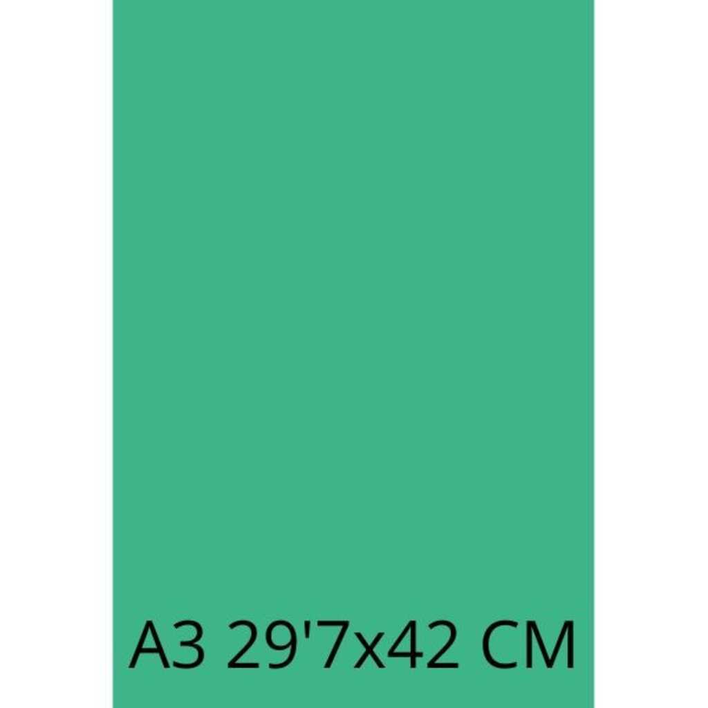 tapas cartulina a3 185g verde menta
