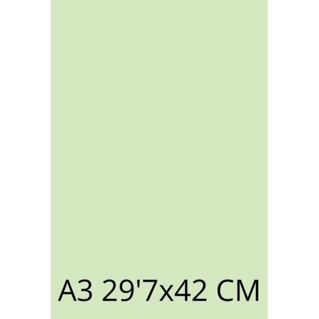 tapes cartolina a3 185g verd kiwi