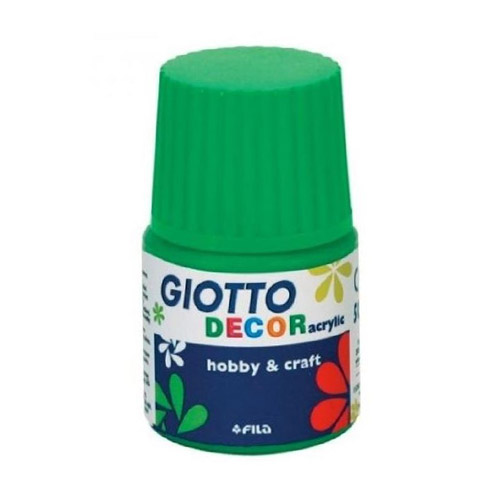 tempera decor acrylic de 50ml verd fosc