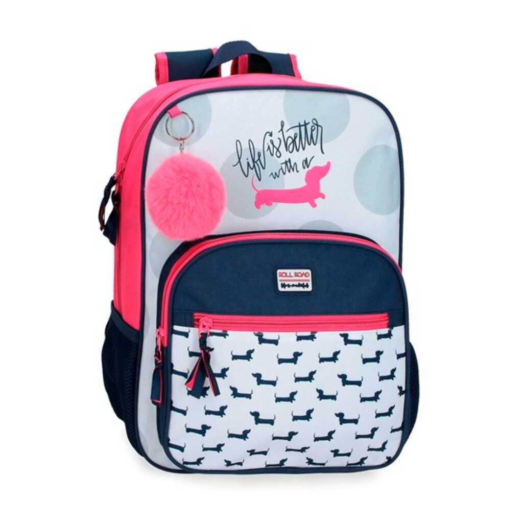 mochila 38cm roll road teckel