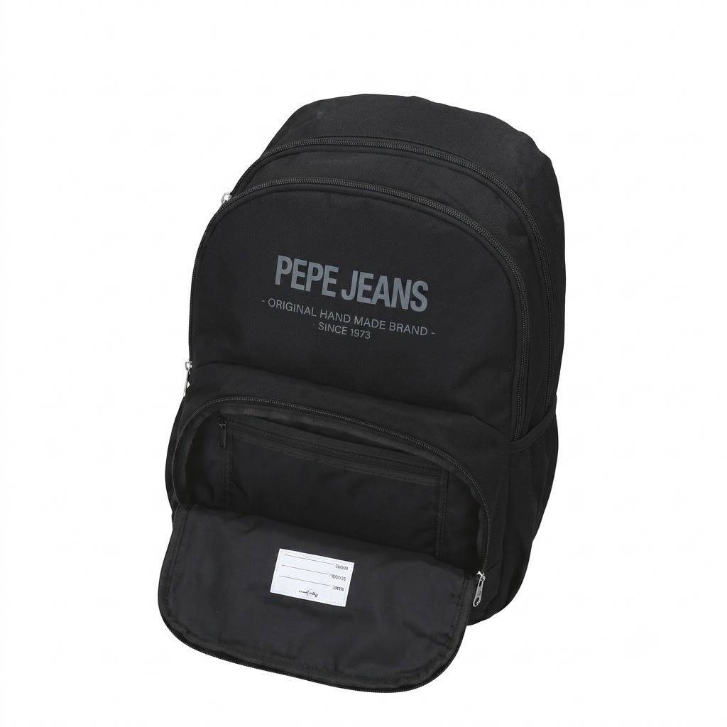 mochila 46cm 2comp.pepejeans edward negr