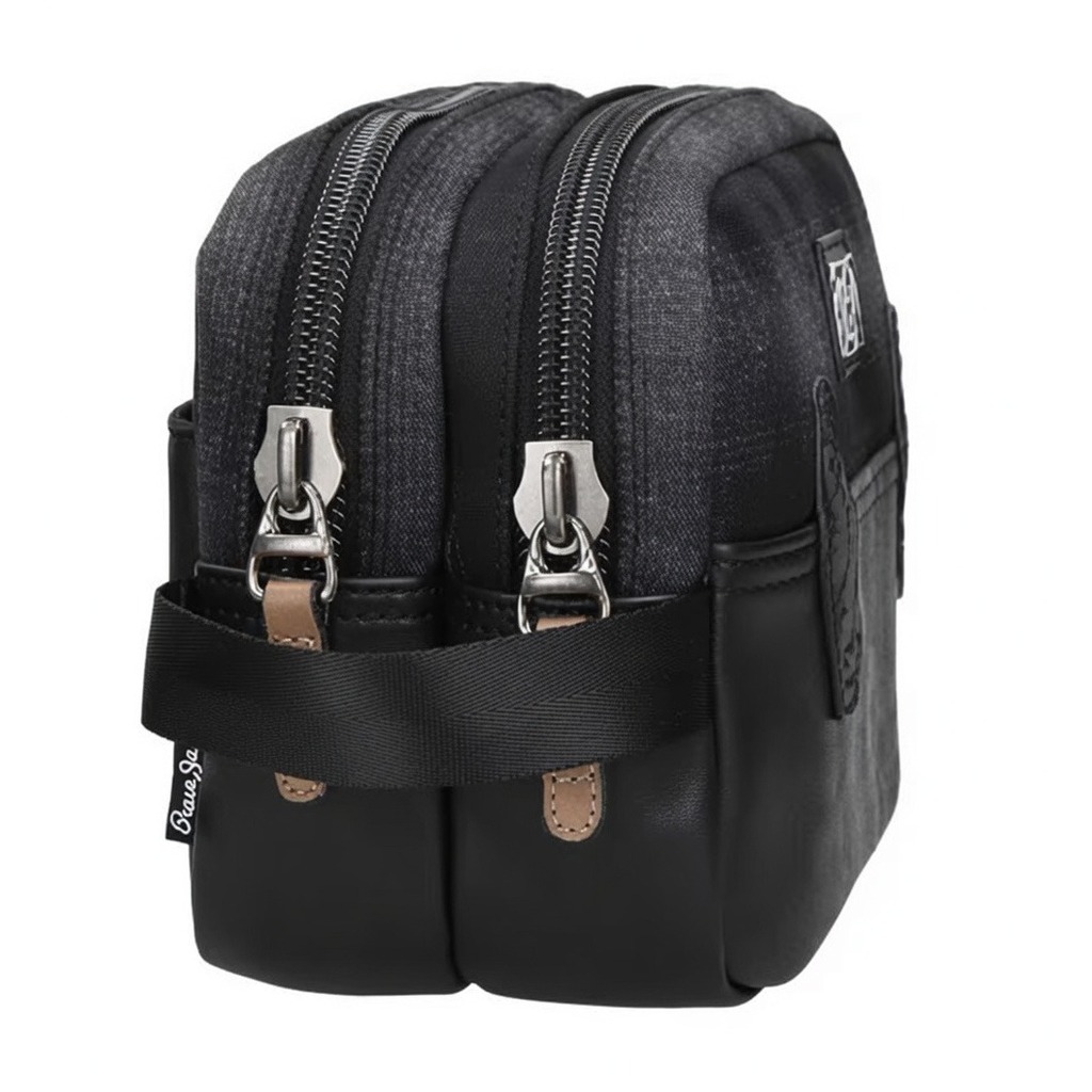 necesser 2 comp.pepejeans edward negre