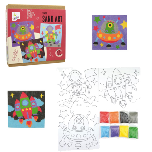 space sand art
