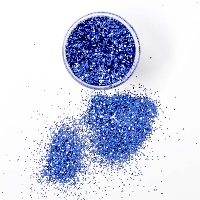 bote purpurina 50gr. fluorescente azul