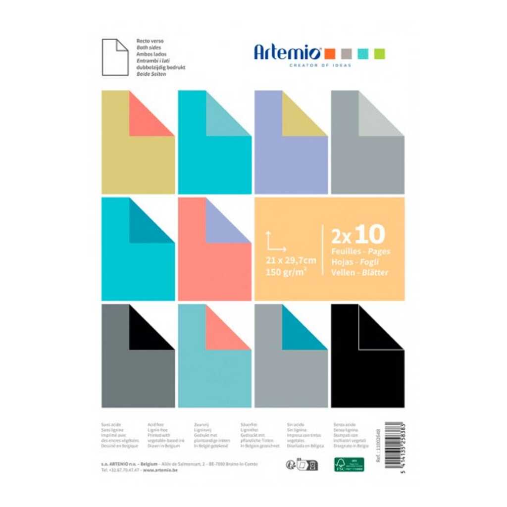 bloc hojas a4 150gr saute-mouton