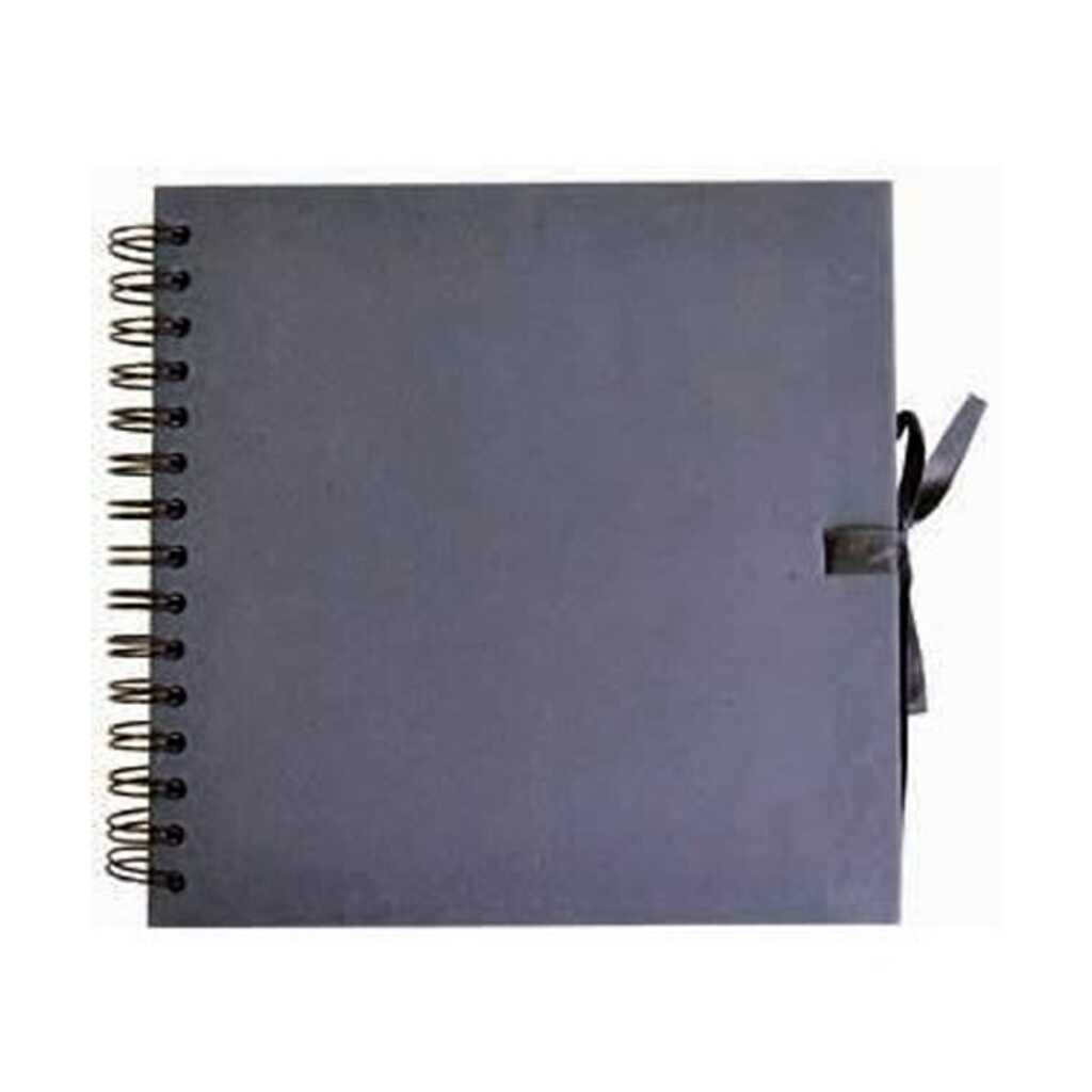 album tapa dura negro 20x20cm 40h 180gr