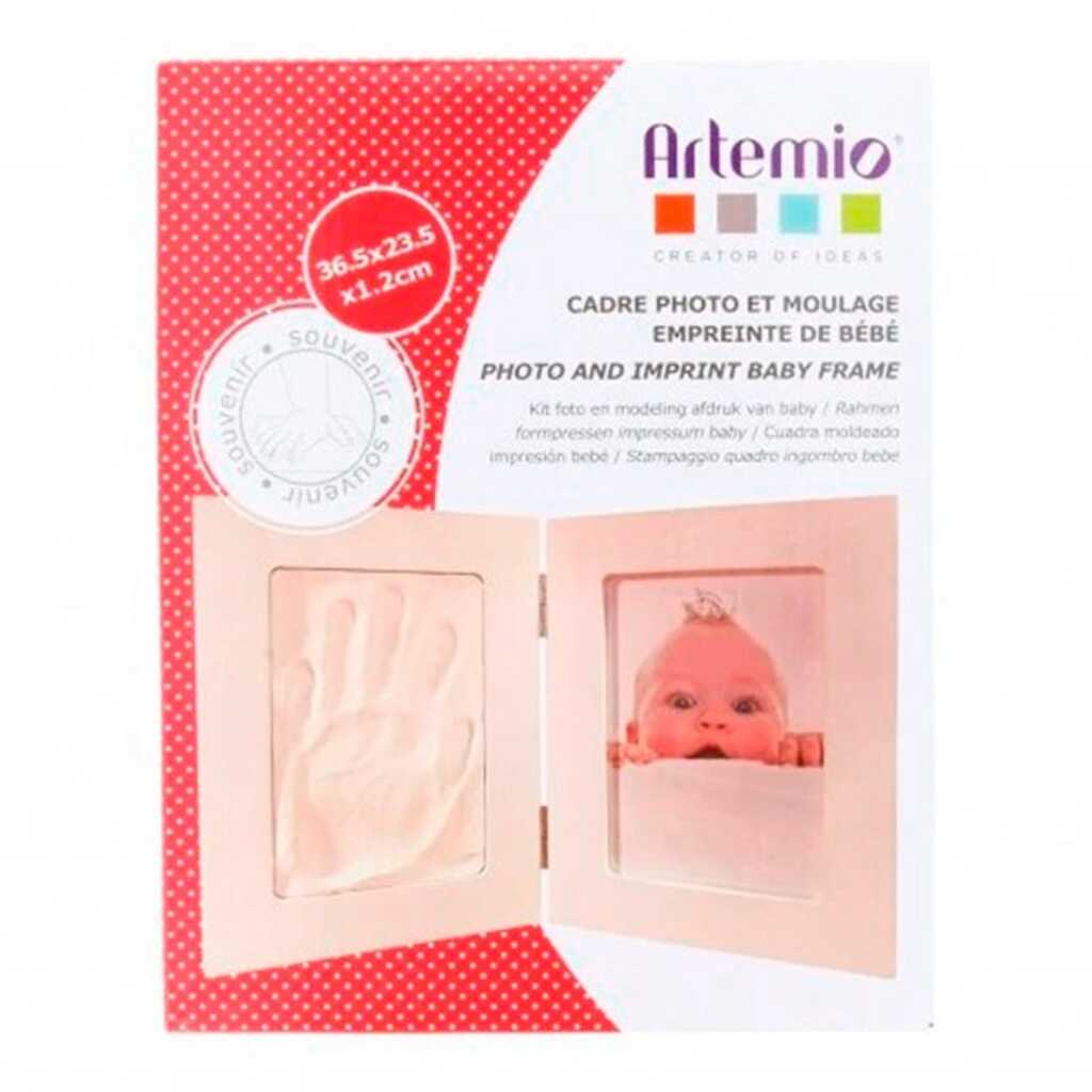 kit marco para foto y modelo huella bebe