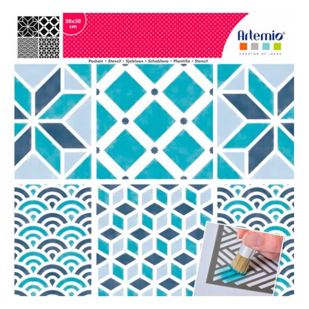 plantilla 30x30 cement tiles ones