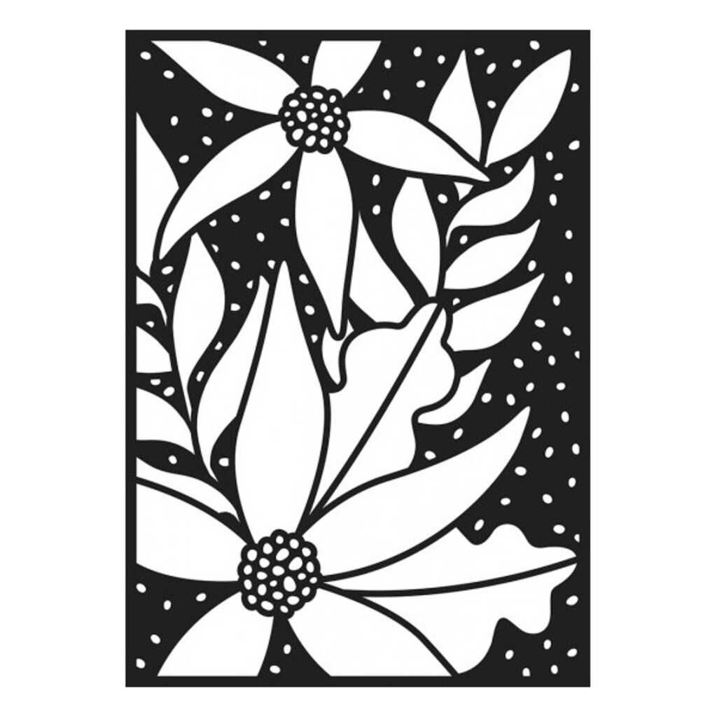 plantilla a4 0.3mm color block plumetis