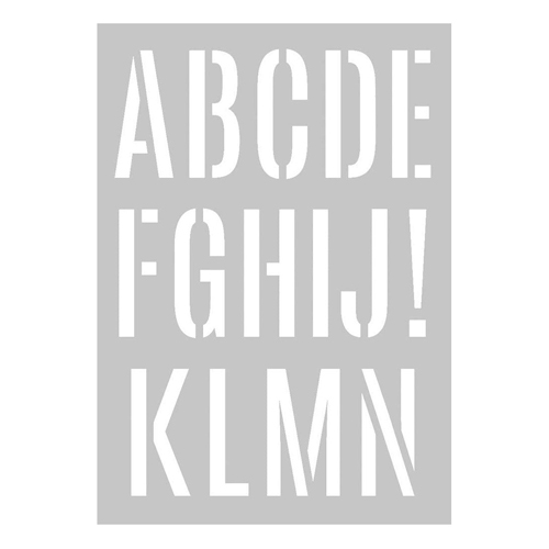 plantilla a3 alfabeto