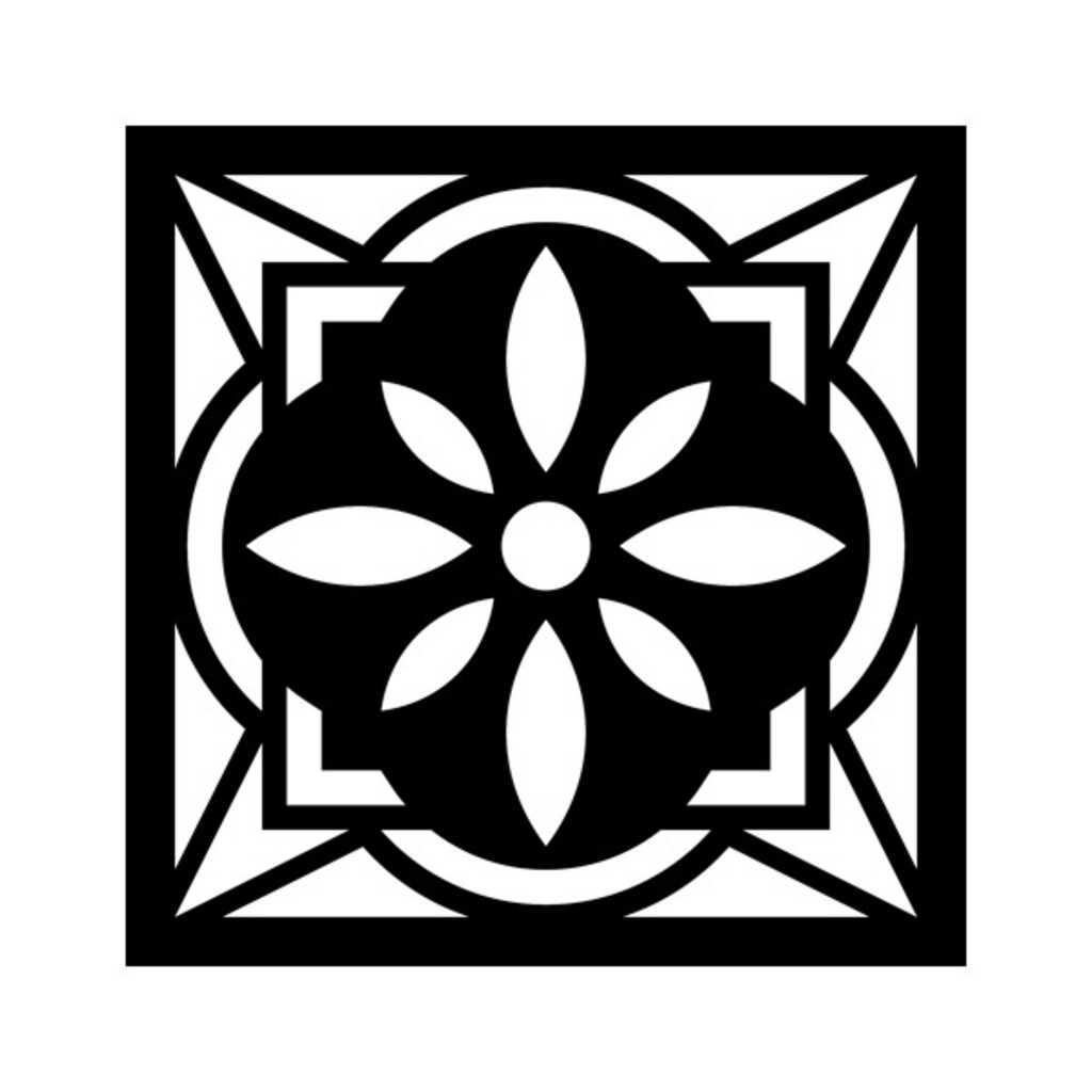 plantilla 15x15cm tile 6