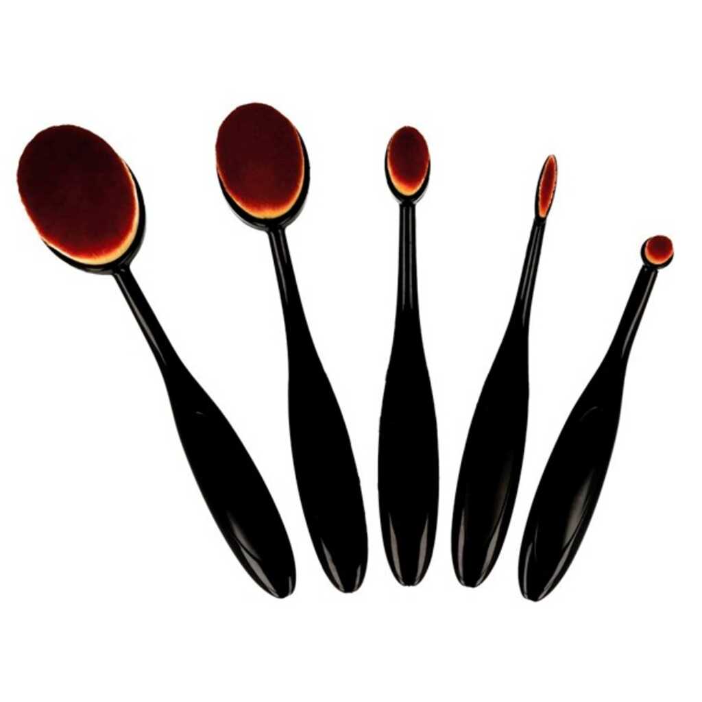 5 pincells per estampar tinta