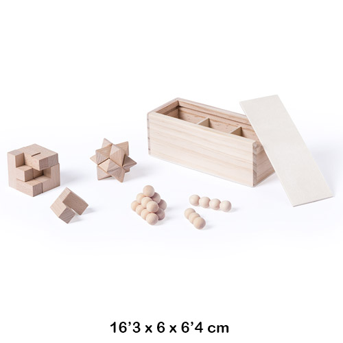 set juegos habilidad de madera genium
