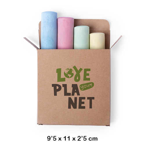 caja 4 tizas jumbo colores remix