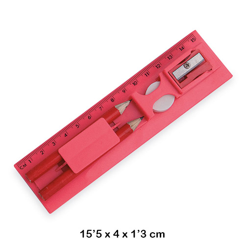 set 4 piezas escritura delia