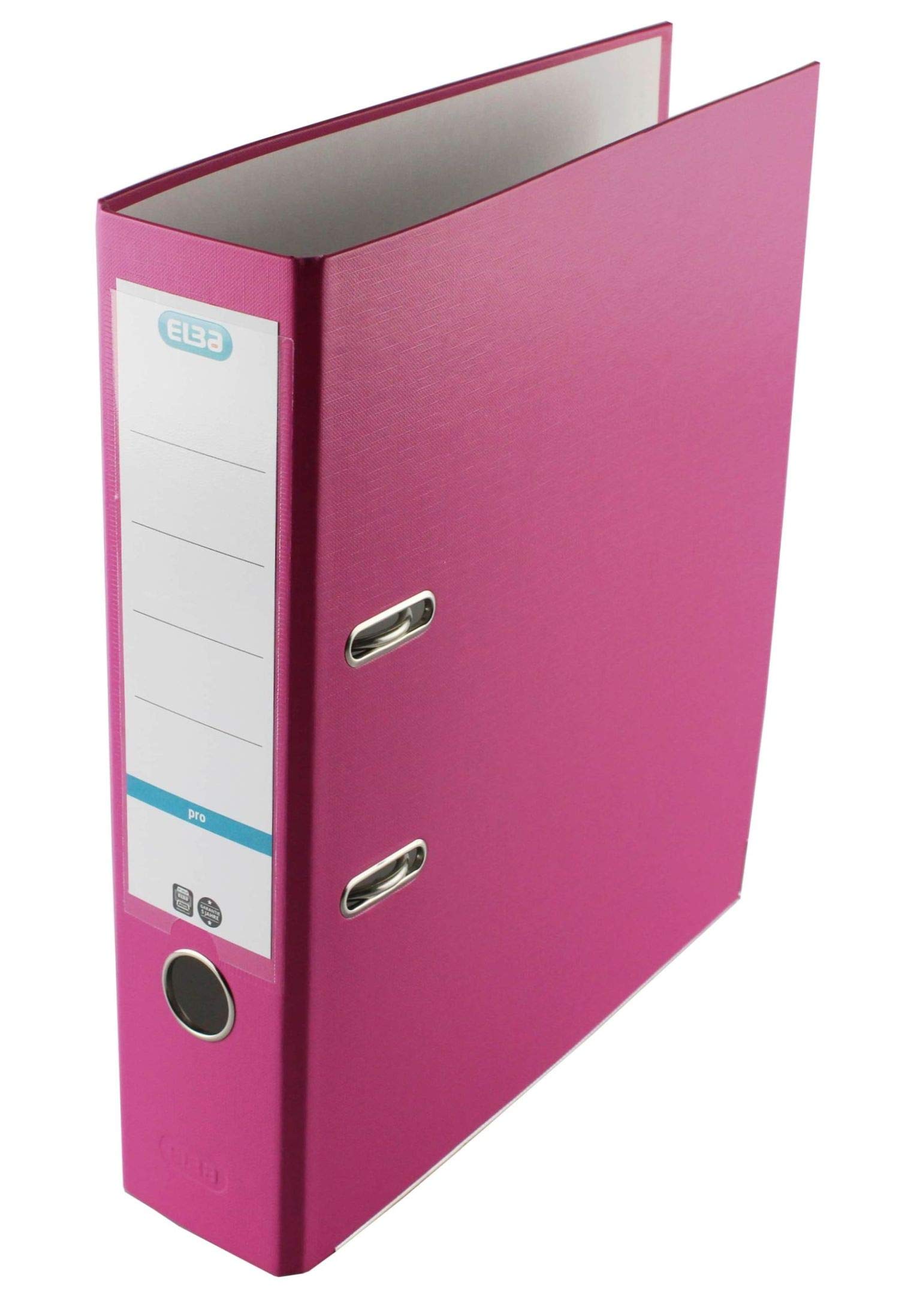 archivador 2an 80mm elba rado top rosa