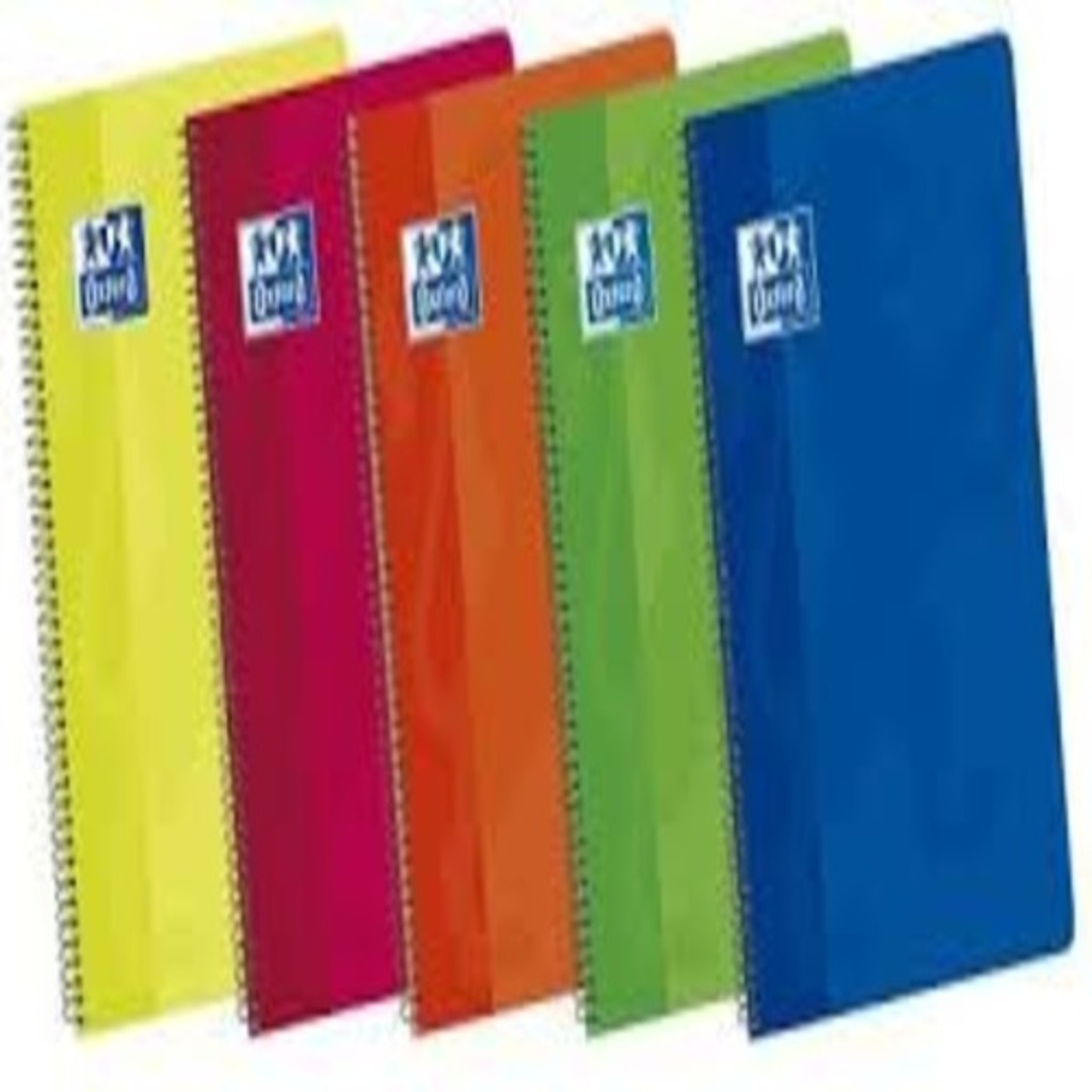 libreta folio espir. t/b 4x4 80h oxford