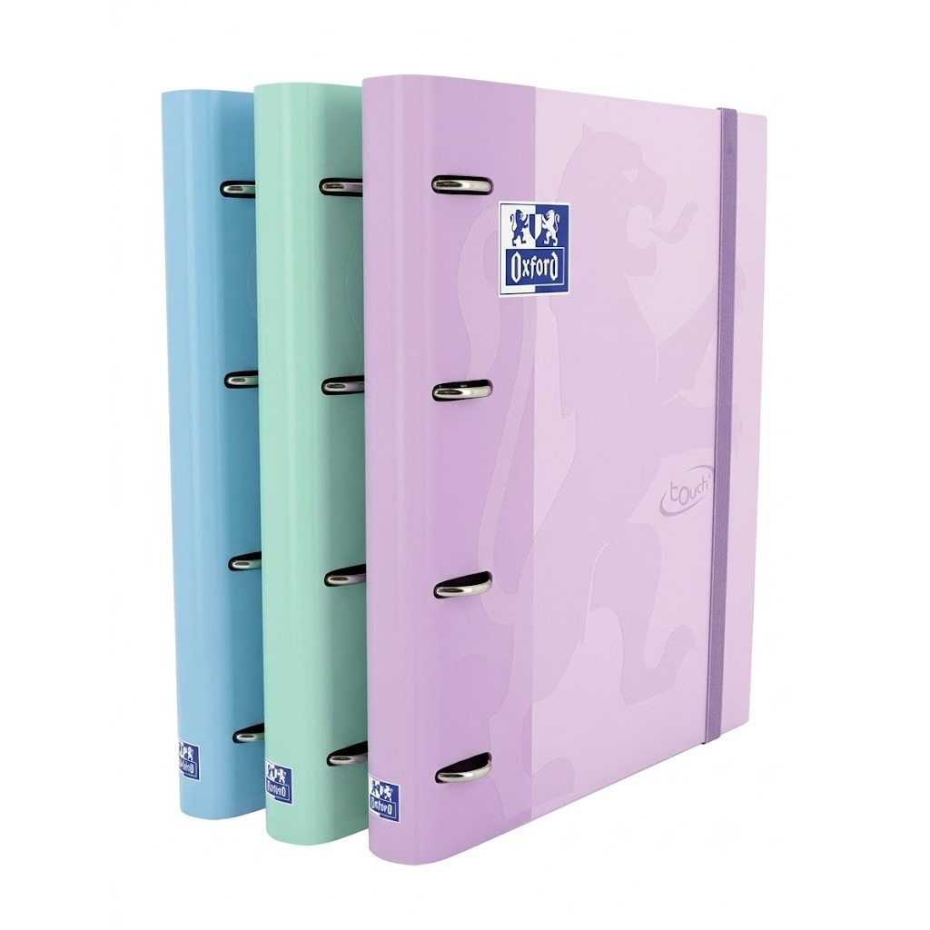 carpeta a4+ 4anill.+rec. 5x5 oxfs malva