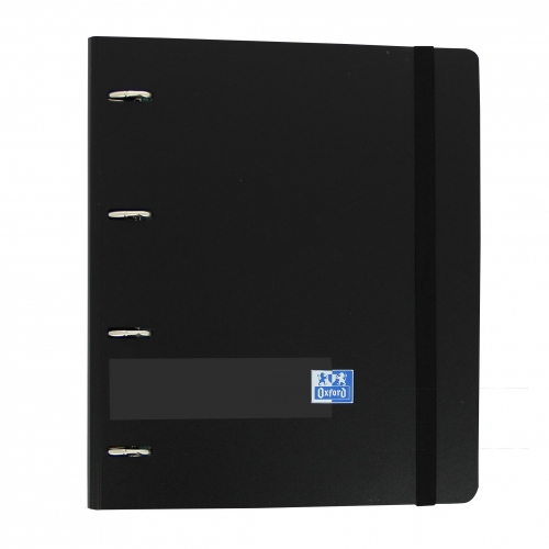 carpeta a4+ 4anill.+rec.5x5 oxfs negro