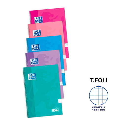 libreta fâ§ esp. t/d 4x4 80h oxford