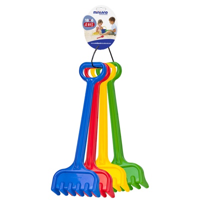 set 4 super rastrillos 50 cm.