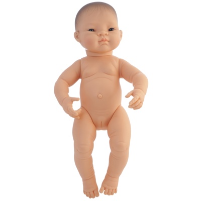 mu¥eca recien nacida ni¥a asiatica 40 cm